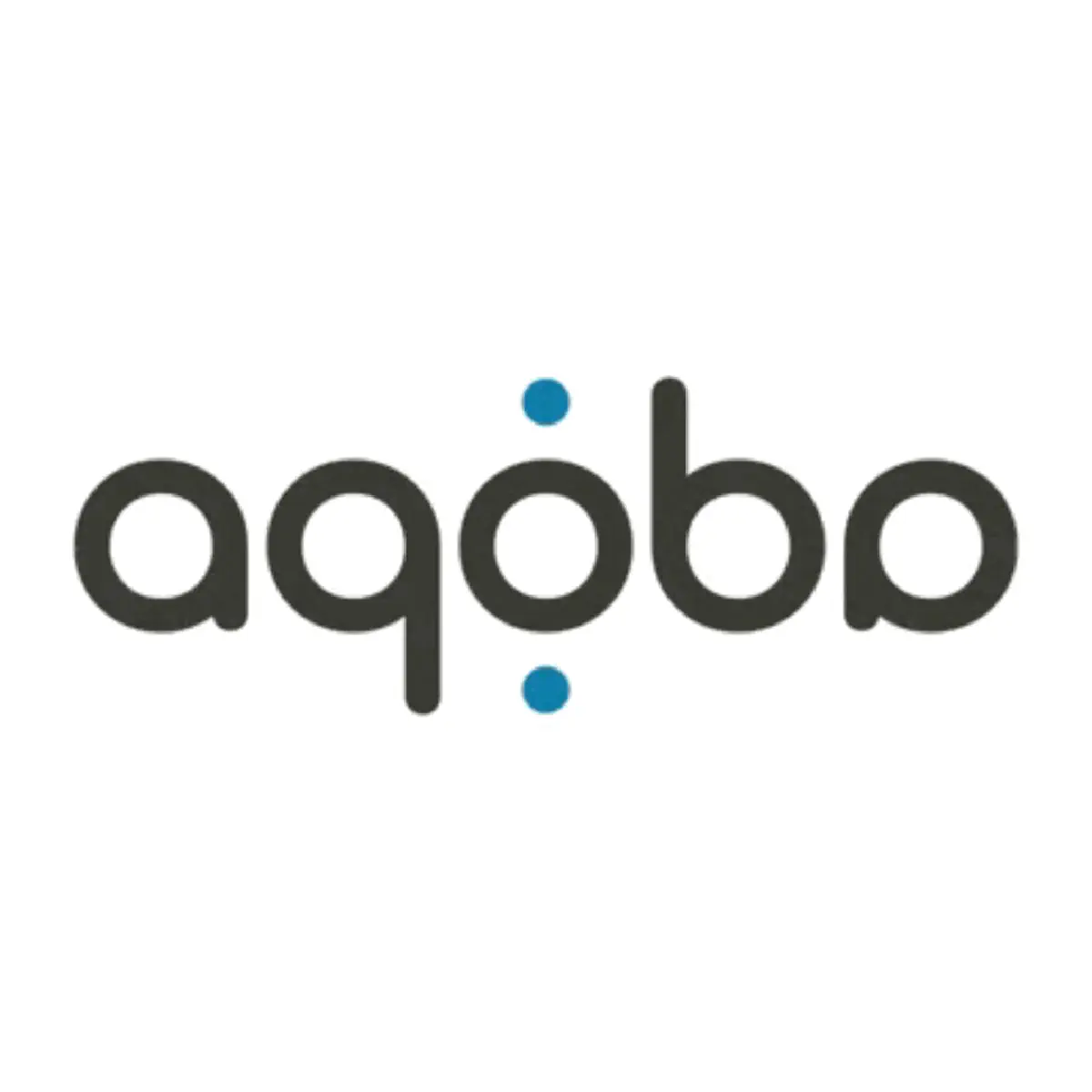 aqoba en logo tournant