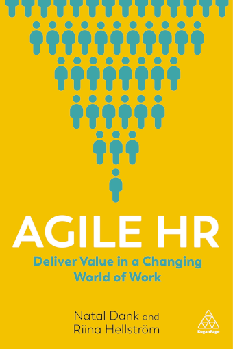Couverture du livre Agile HR, Deliver value in a changing world of work