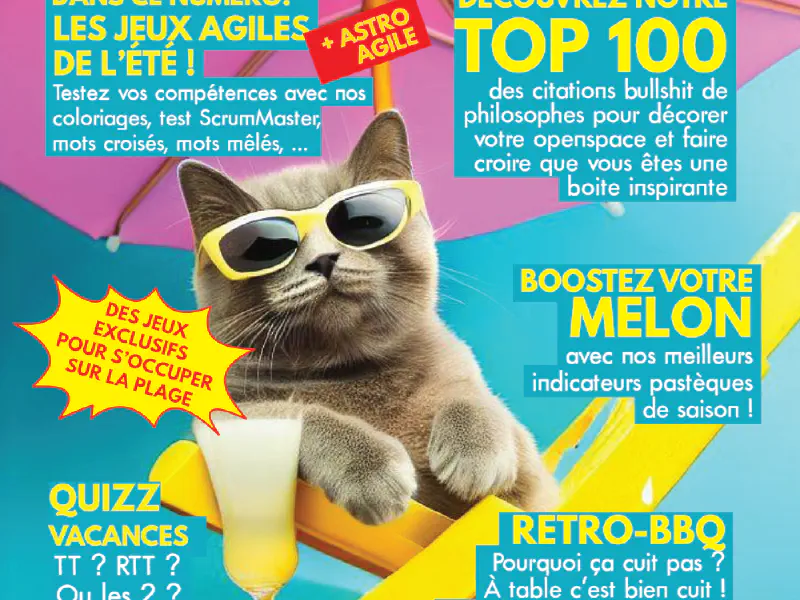 image de l'article : Coach agile magazine de l'été