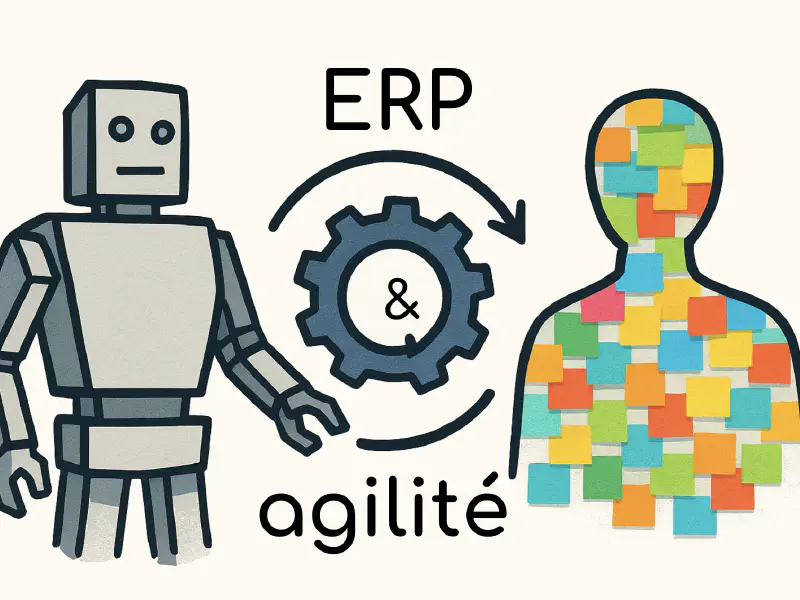 image de l'article : Agilité et ERP : retour de terrain
