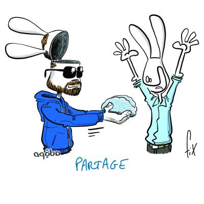 illustration de la catégorie Partage
